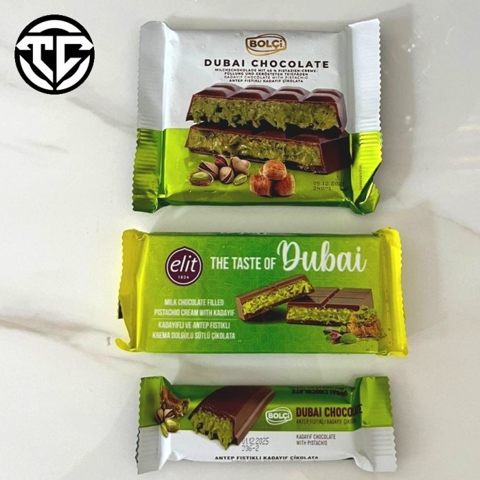

COKLAT DUBAI CHOCOLATE TASTE OF DUBAI ELIT BOLCI IMPORT ORIGINAL TURKI