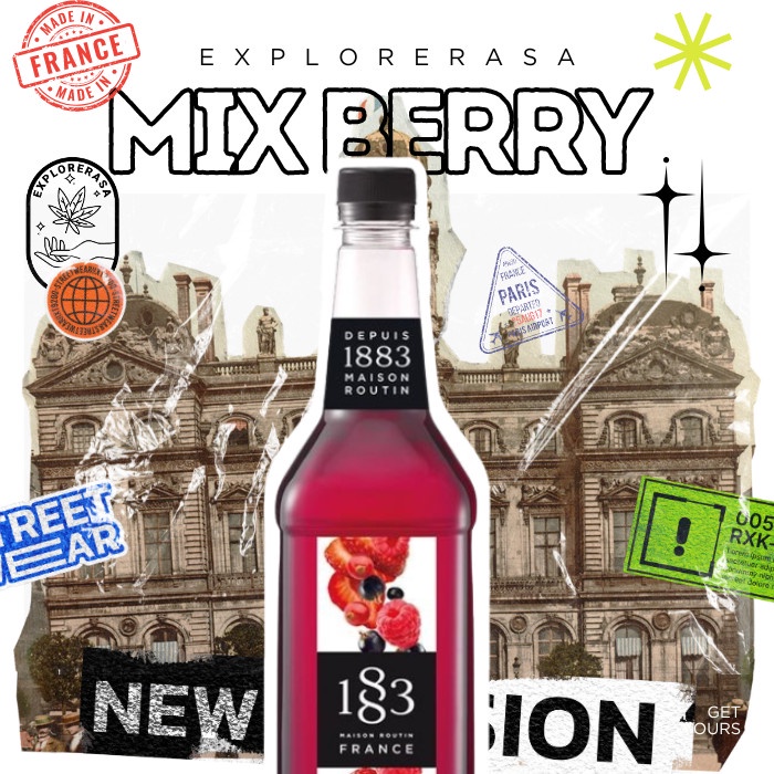 

1883 maison routin syrup Grenadine 1 liter