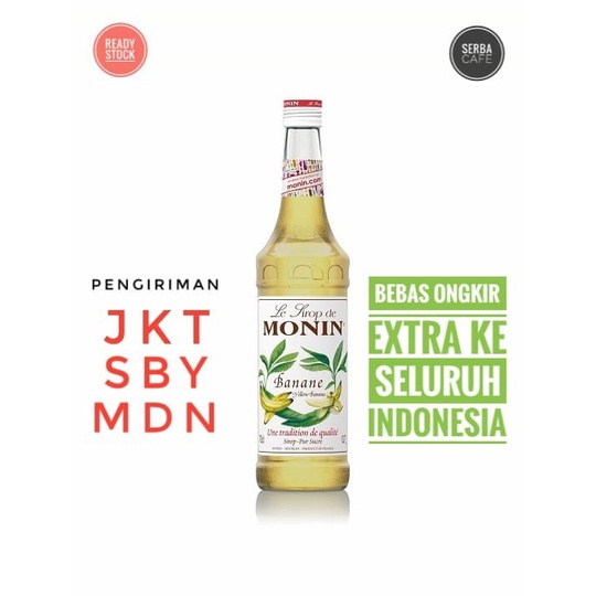 

Monin Syrup Yellow Banana (700 ml)