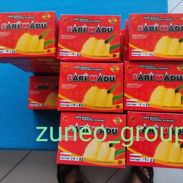 

(GoodSeller) tape sari madu / tape madu / tape jember / tape singkong