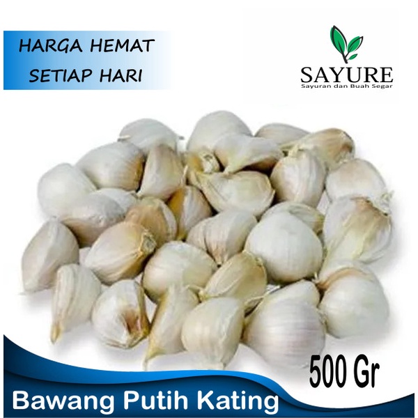 

Lezat- BAWANG PUTIH KATING 1 KG