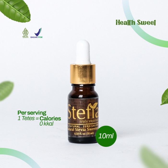 

Lezat- Stevia penganti gula nol kalori