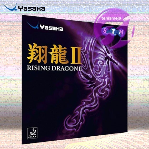 Yasaka RISING DRAGON II, karet pingpong