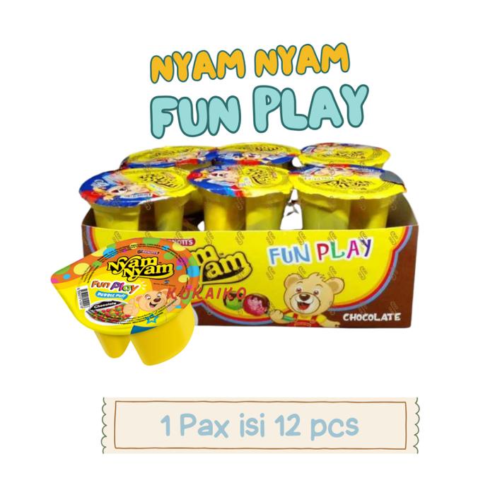 

Nyam Nyam Fun Play 1 Pax isi 12 pcs @11gr Snack