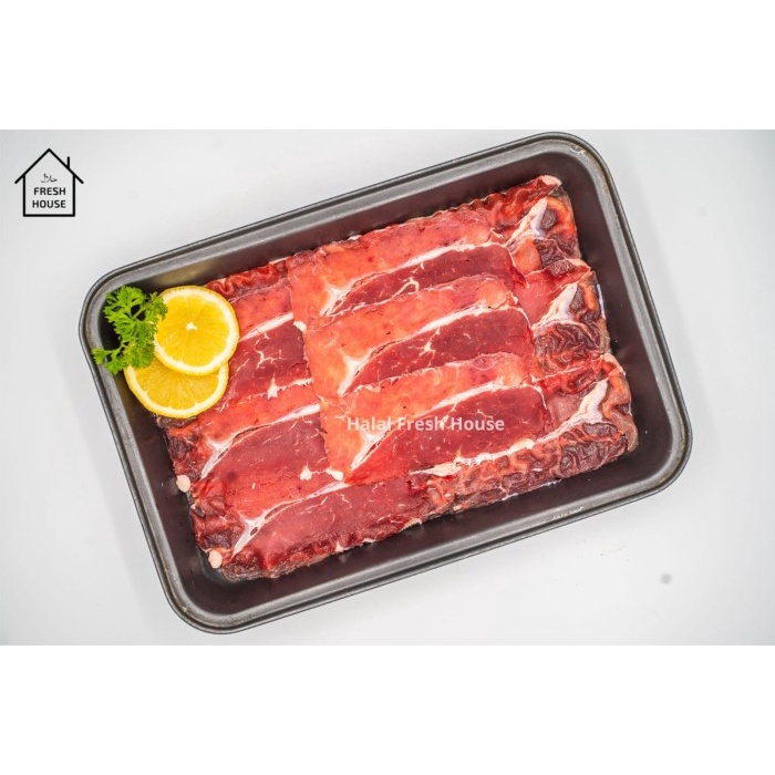 

Lezat- Daging Slice Marinasi Rendah Lemak / Daging Slice Marinasi @500gr