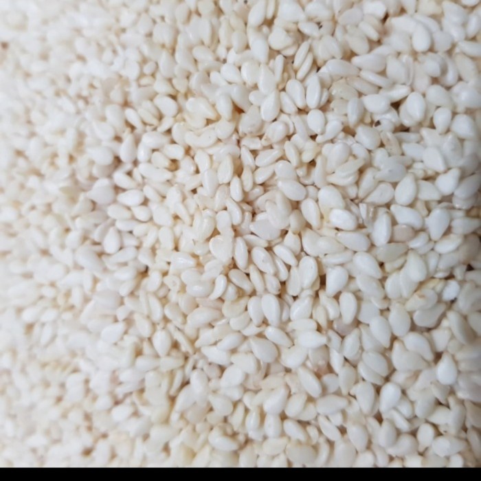 

Wijen putih/white sesame seeds 1 kg /1000 gr super