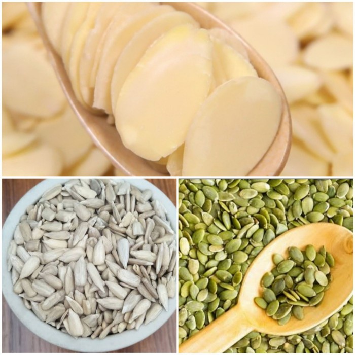 

sunflower mix pumpkin seed, almond slice 200 gr