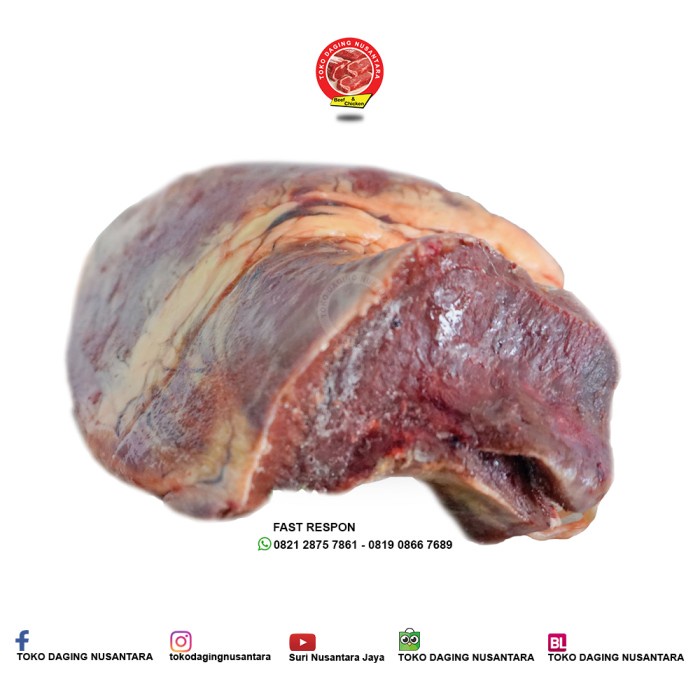 

Lezat- JANTUNG SAPI 1KG