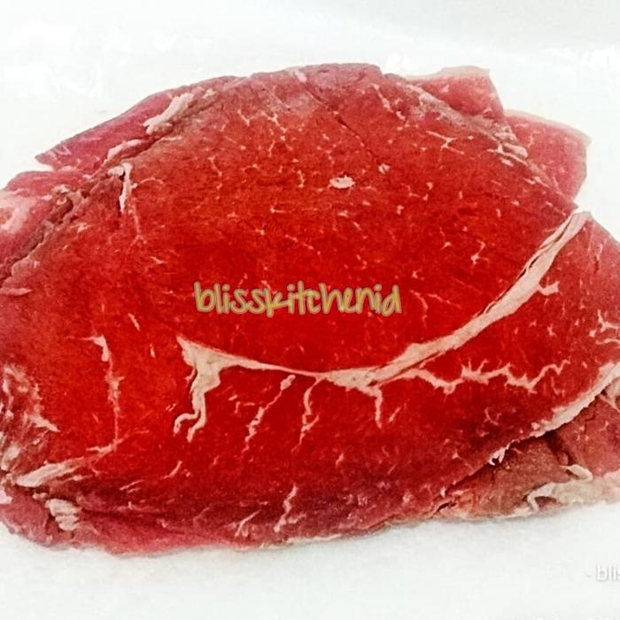 

Lezat- DAGING AUS WAGYU TOPSIDE BEEF SLICE SUKIYAKI / YAKINIKU MB 3-5 250gr