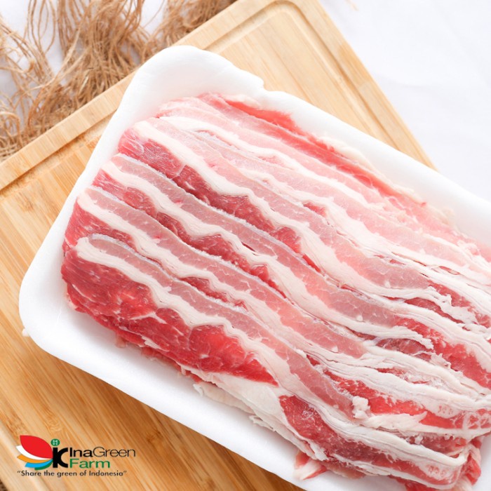 

Lezat- Frozen US Beef Slice Shortplate Inagreen Farm Bandung