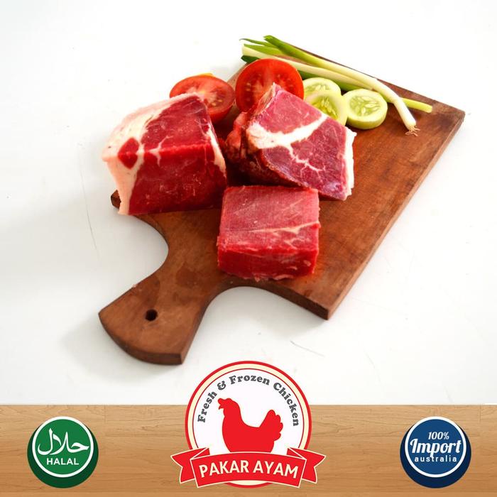 

Lezat- Daging Sapi Sengkel Kemasan 500gr Import Australia Kualitas Premium