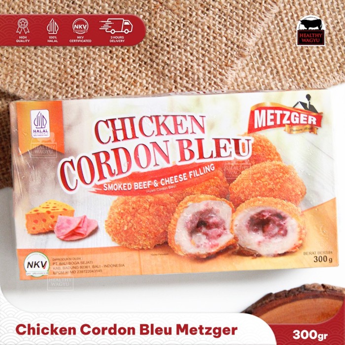 

Lezat- CHICKEN CORDON BLEU BALL 300GR