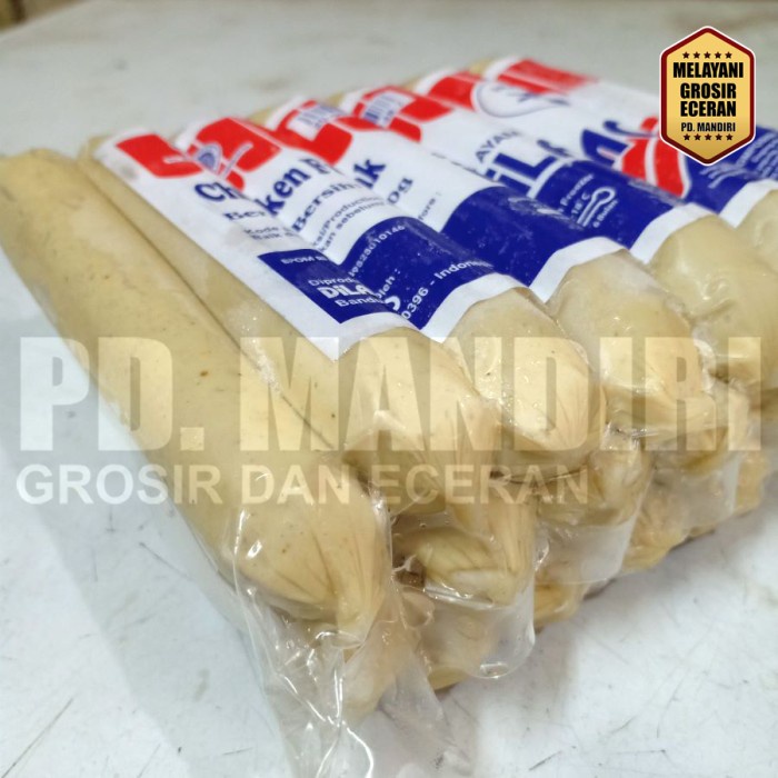 

Lezat- DILAMO CHICKEN FRANK 900 GR / SOSIS AYAM / FROZEN FOOD / BEKU / PUTIH