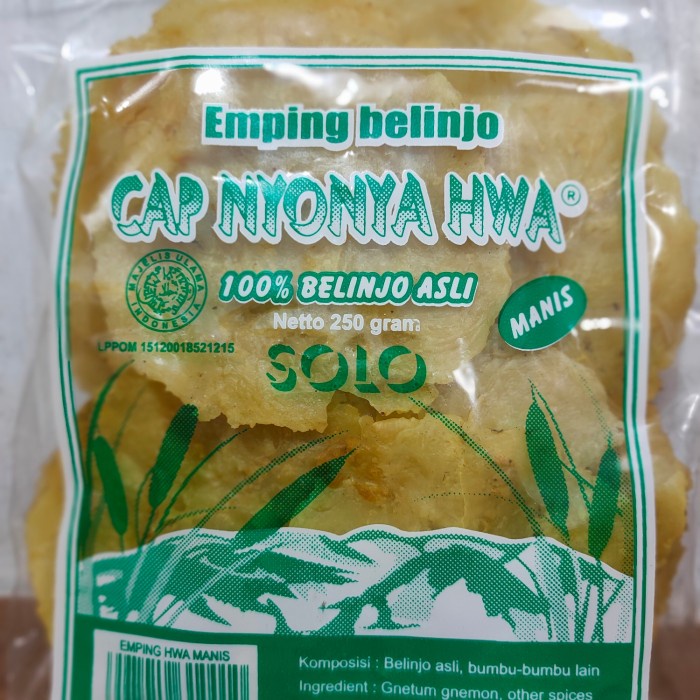 

Keripik Emping Manis 250Gr