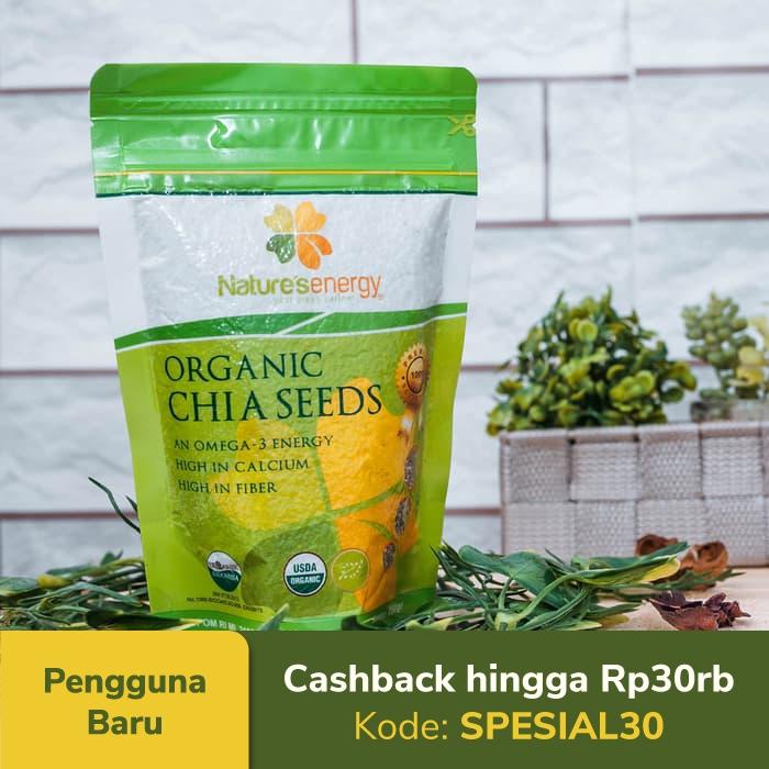 

[dch] - Nature`s Energy Organic Black Chia Seed Peru - 250g