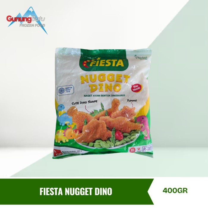 

Lezat- FIESTA NUGGET DINO 500 GRAM