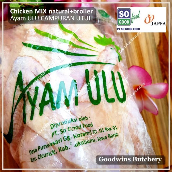

Lezat- Ayam SoGood UTUH chicken whole So Good Food frozen 0.8, 1 & 1.5 kg/pc