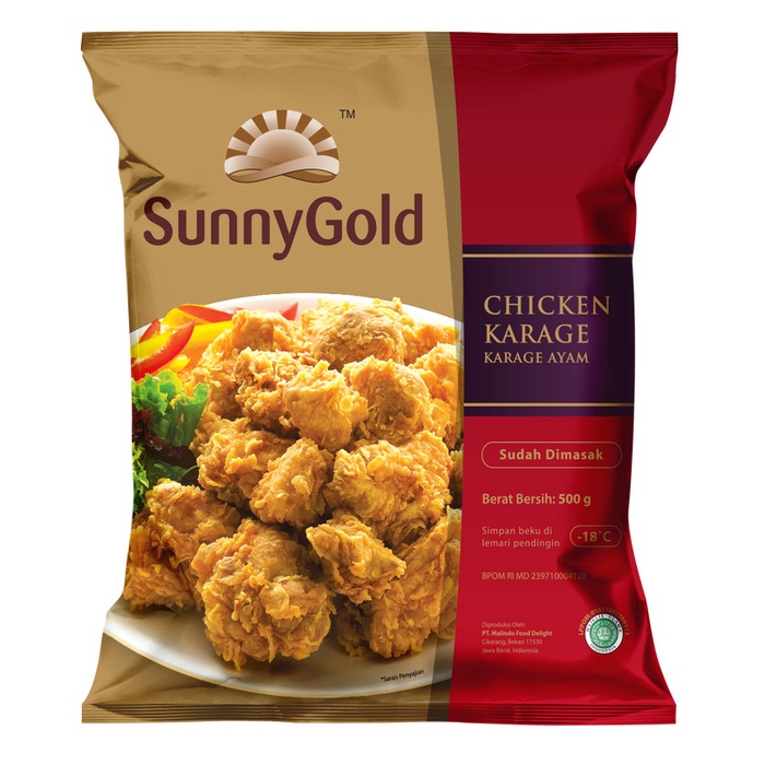 

Lezat- Sunny Gold chicken karage 500 gr