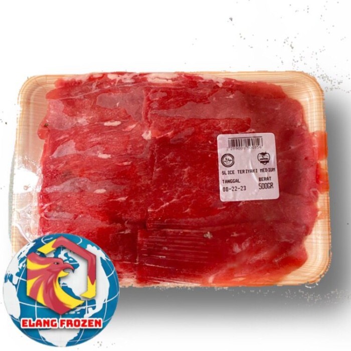 

Lezat- Slice Teriyaki non Lemak 500gr