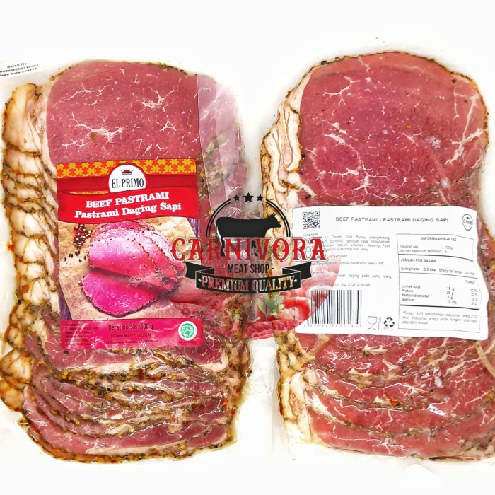 

Lezat- Smoke beef Pastrami 500gr