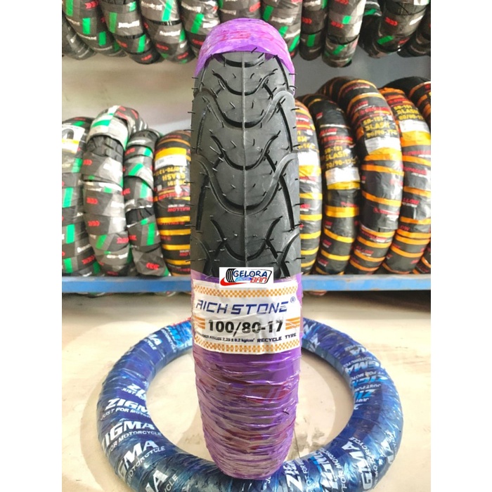 BAN 100/80-17 RING 17 TUBELESS BAN MOTOR 100/80-17 BAN 100/80-17 BAN LUAR 100/80-17 BAN TUBLES BAN