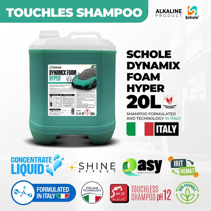 SCHOLE DYNAMIX FOAM HYPER 20 LITER - TOUCHLESS SHAMPOO ORIGINAL