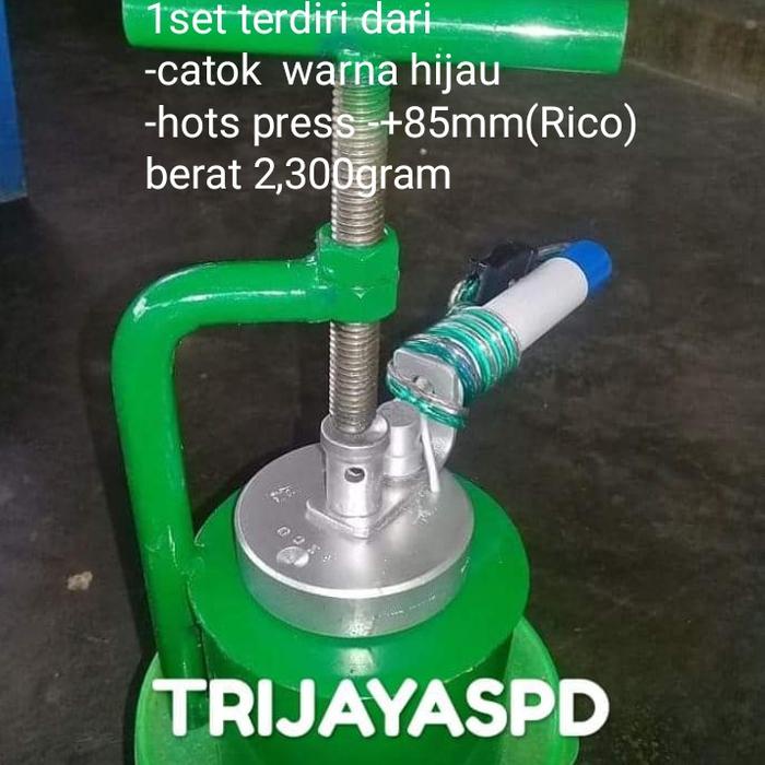 HIJAU ALAT TAMBAL BAN 1SET LISTRIK ORIGINAL
