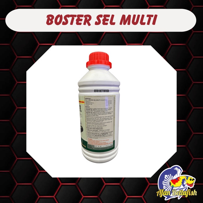 CUCI GUDANG.. PROBIOTIK IKAN BOSTER SEL MULTI 1 LITER