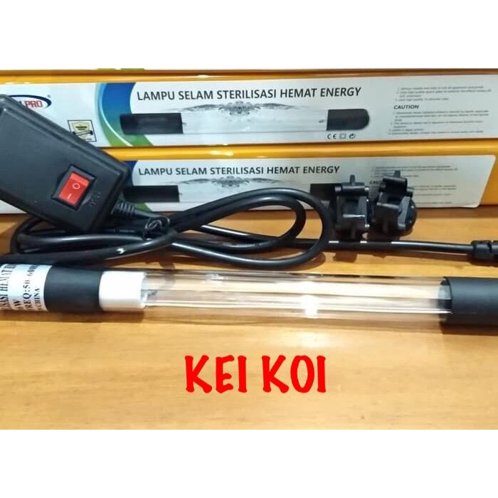 Pet- LAMPU UV KOLAM 25 WATT LAMPU UV CELUP