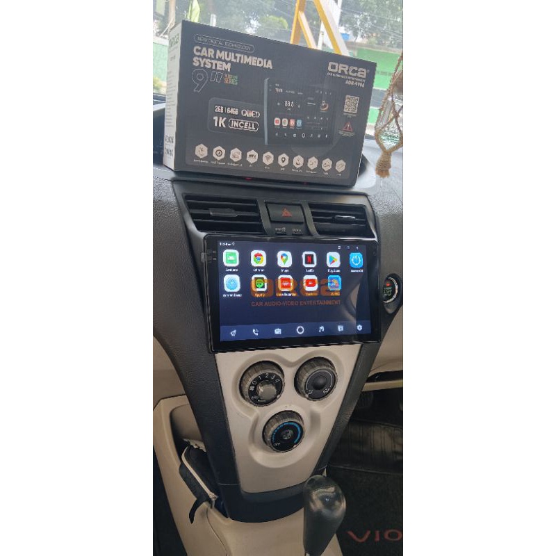 VIOS GEN 2 PASANG HEAD UNIT ANDROID ORCA