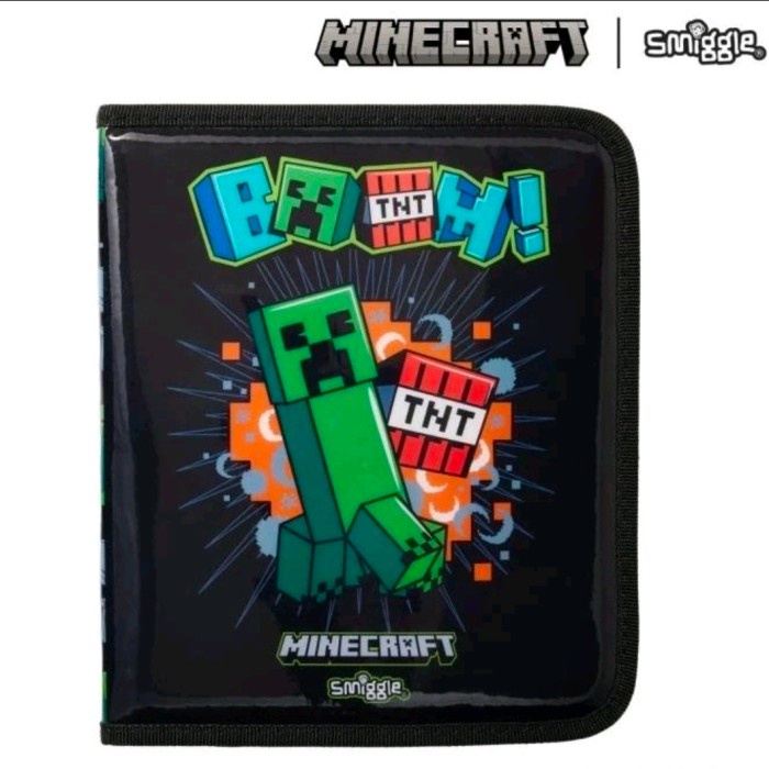 

TERLARIS! Smiggle Stationery Zip It Minecraft/Gift Set/Kado/Alat tulis minecraft