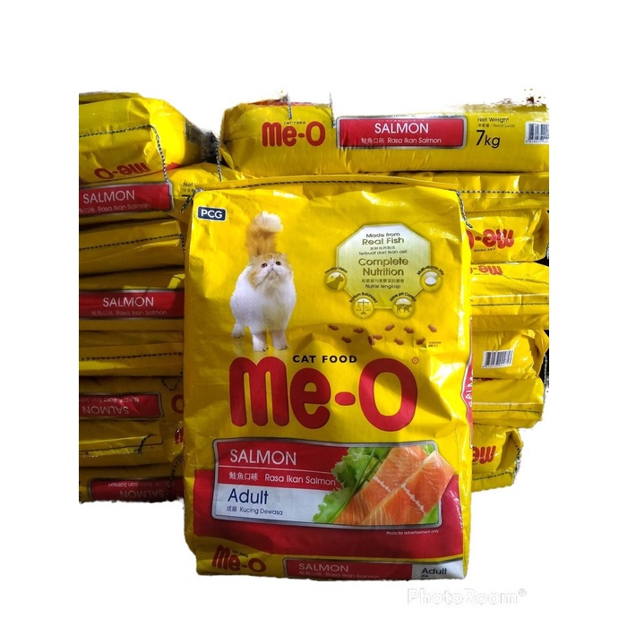 Pet- Gojek / GeB Makanan kucing bernutrisi Meo Salmon 7KG Termurah NO EQUIL