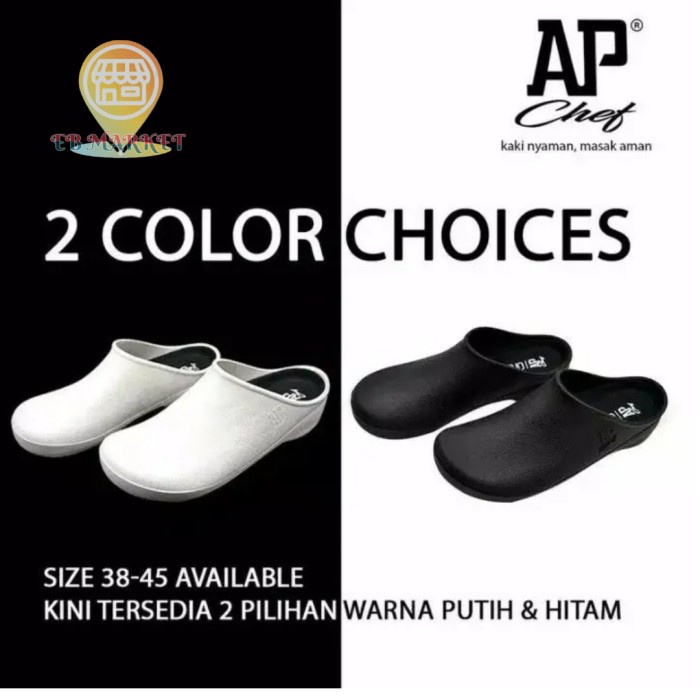 SEPATU CHEF SEPATU DAPUR KARET - AP CHEF - AP BOOTS