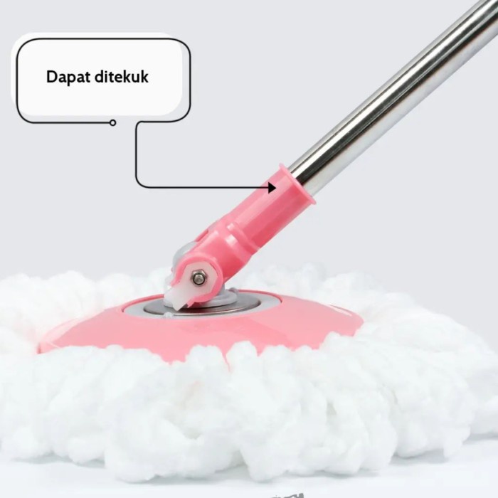 LION STAR SPIN MOP PEL LANTAI PUTAR KAIN EMBER LANTAI PEMBERSIH RUMAH