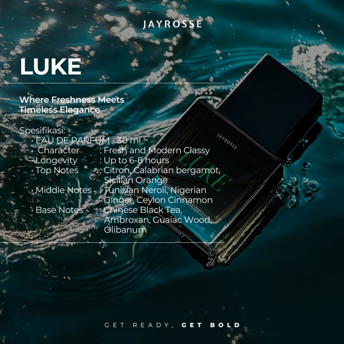 Flash- Jayrosse Perfume - Luke Parfum Pria