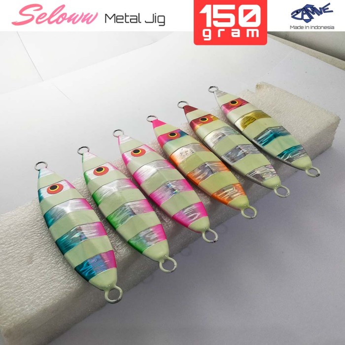 Promo Terbatas Metal Jig Zamve Seloww Jig 150Gram Jig 150 Gram Jig 150Gr Jig 150 Gr Aman