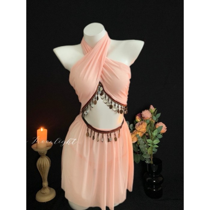 YXI SEXY LINGERIE BELLY DANCER COSTUME-COSPLAY BAJU PENARI PQ5