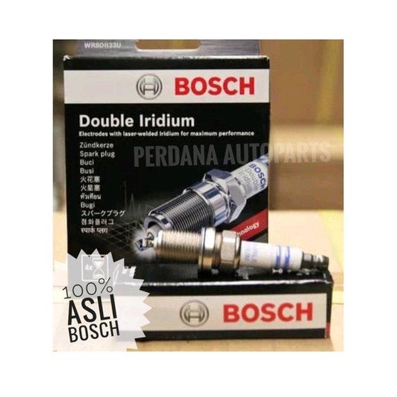 BUSI NISSAN TERRANO ASLI BOSCH DOUBLE IRIDIUM ORIGINAL
