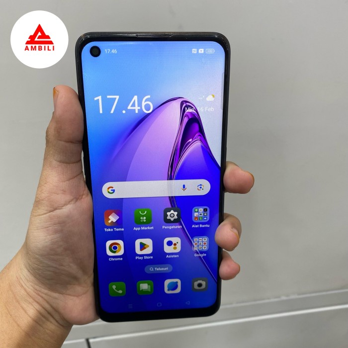HAPE HP BEKAS SECOND OPPO RENO 8Z 5G MINUS *