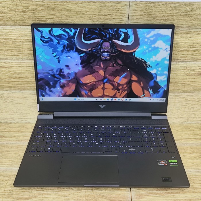 Laptop Bekas HP VICTUS GM 15 AMD Ryzen 5 7535HSRTX 2050 Ram 16GBSSD 512GB FHD *