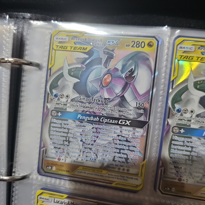 Arceus Dialga Palkia Gx Indo Rr