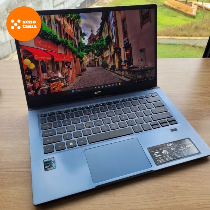 Acer Swift 3 Infinity 4 Intel EVO i5 Gen 11 RAM 16 GB SSD 512 GB - Laptop Second Bekas SF314-511 *