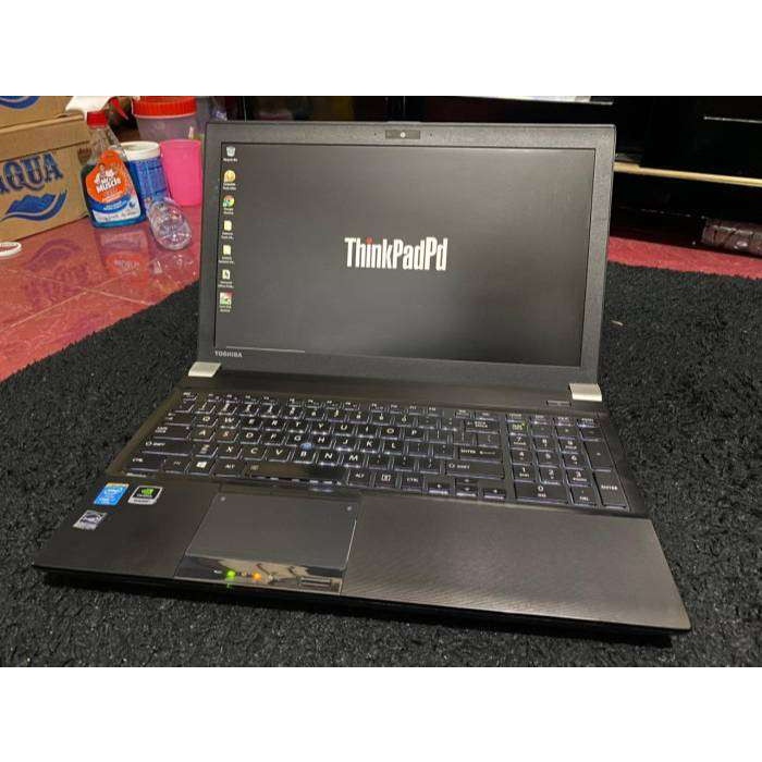 LAPTOP TOSHIBA TECRA i7 RAM 32GB SSD 240GB BEKAS SECOND *