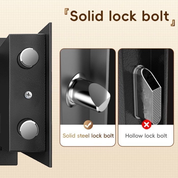 Brankas Digital DELI ET 525 / Digital Safe Box / Cash Box Uang ET525