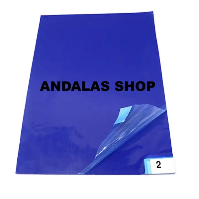

Sticky Mat 24 inch x 36 inch Biru Sticky Matt Blue Perekat Debu Sepatu 10 mats