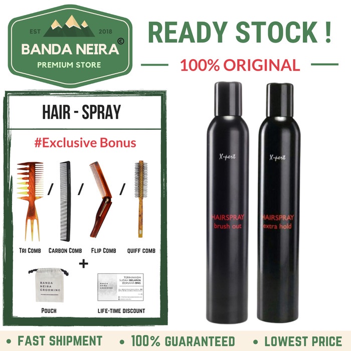 Terlaris X-PERT XPERT X PERT Hair Spray HairSpray SALE