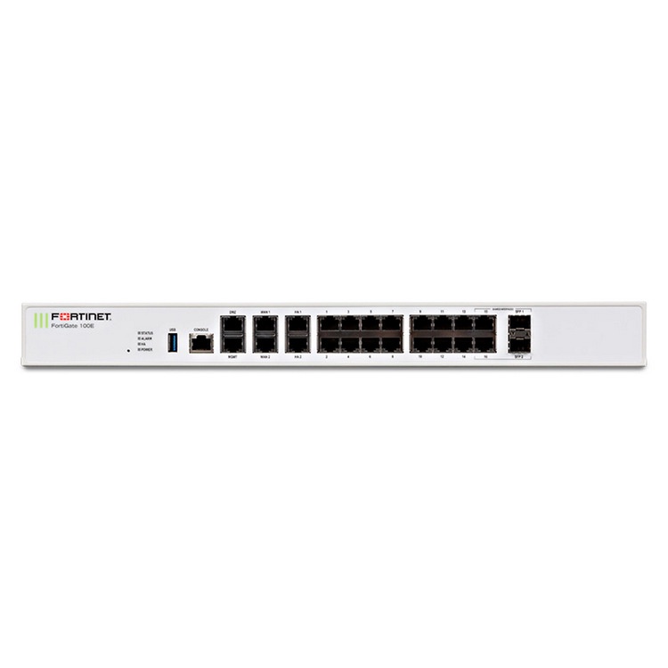 NEW FortiGate 100E firewall rack-mounted full gigabit support 200 people online FG-100E