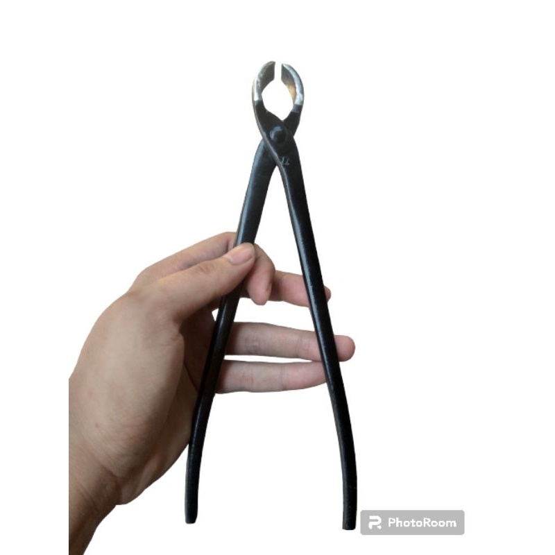 catok Bonsai cembung 25 cm catut lokal peralatan bonsai