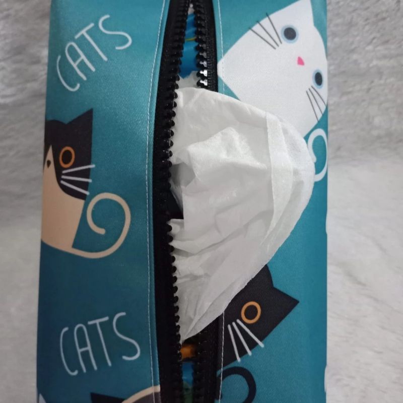 Payoe Tempat Tisu 2 In 1 / Wet Tissue Pouch Tisu Basah Dan Kering