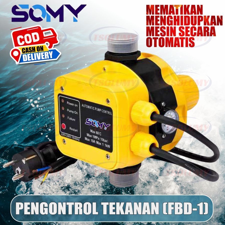B A R U Somy Pompa Air Jet Pump Listrik Pompa Pendorong Tekanan Air Booster Pump Air Pompa Semi Jet